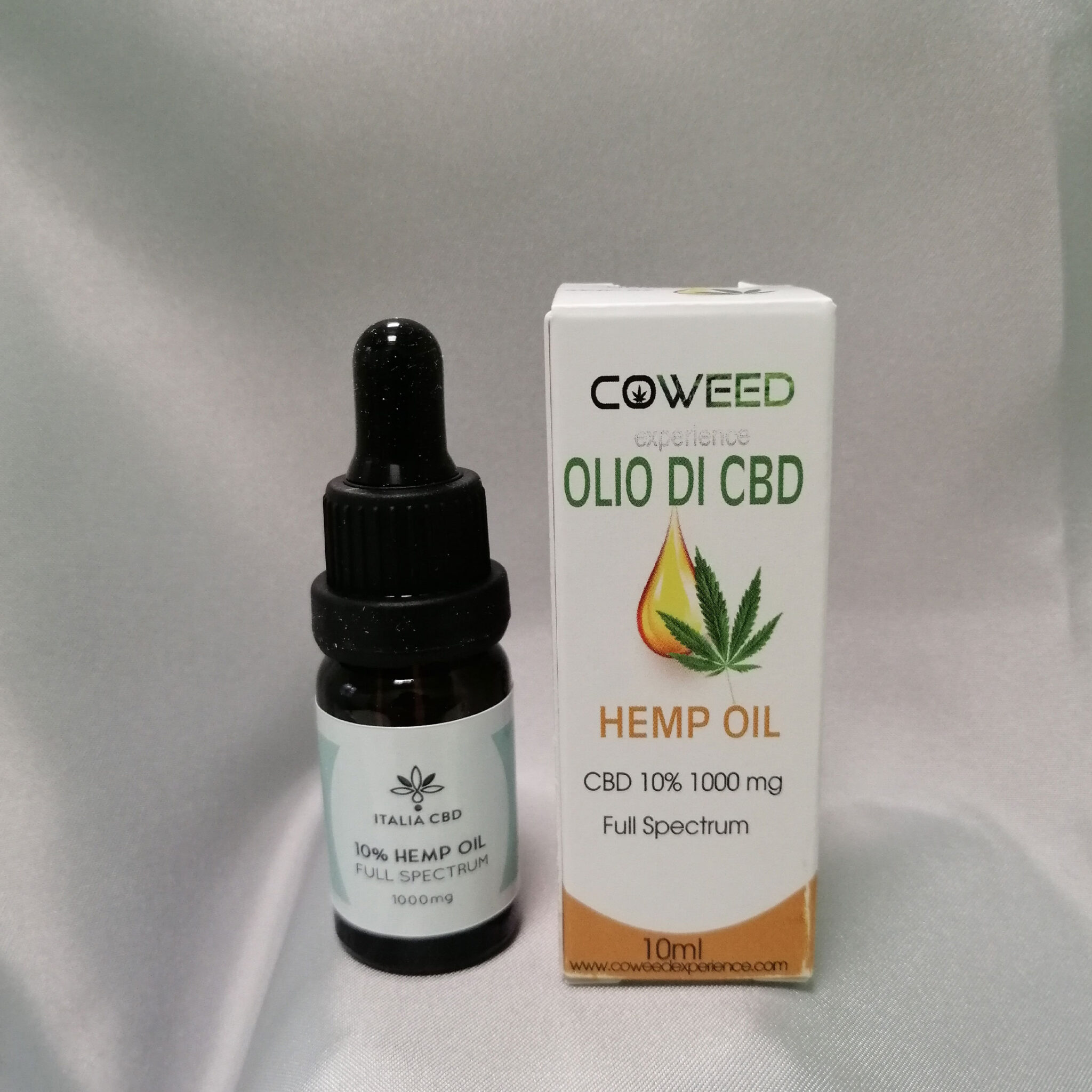 Olio di cbd 10 Full Spectrum Coweed Experience