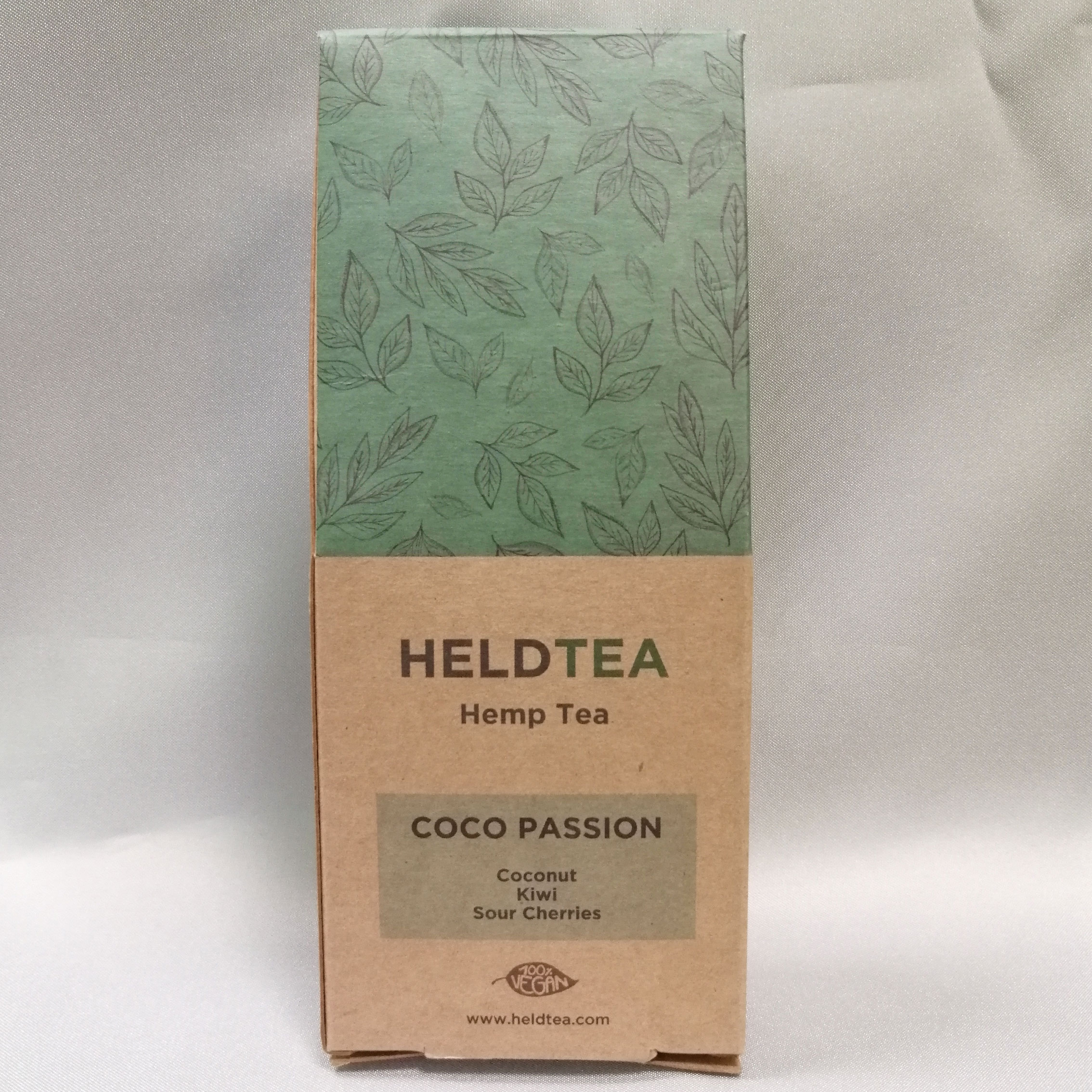 Tè al cbd Coco passion - Healdtea 2 confezione da 25gr di Tè al CBD coco passion rilassante