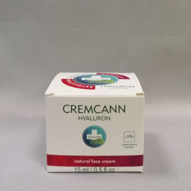 crema viso hyaluron alla canapa