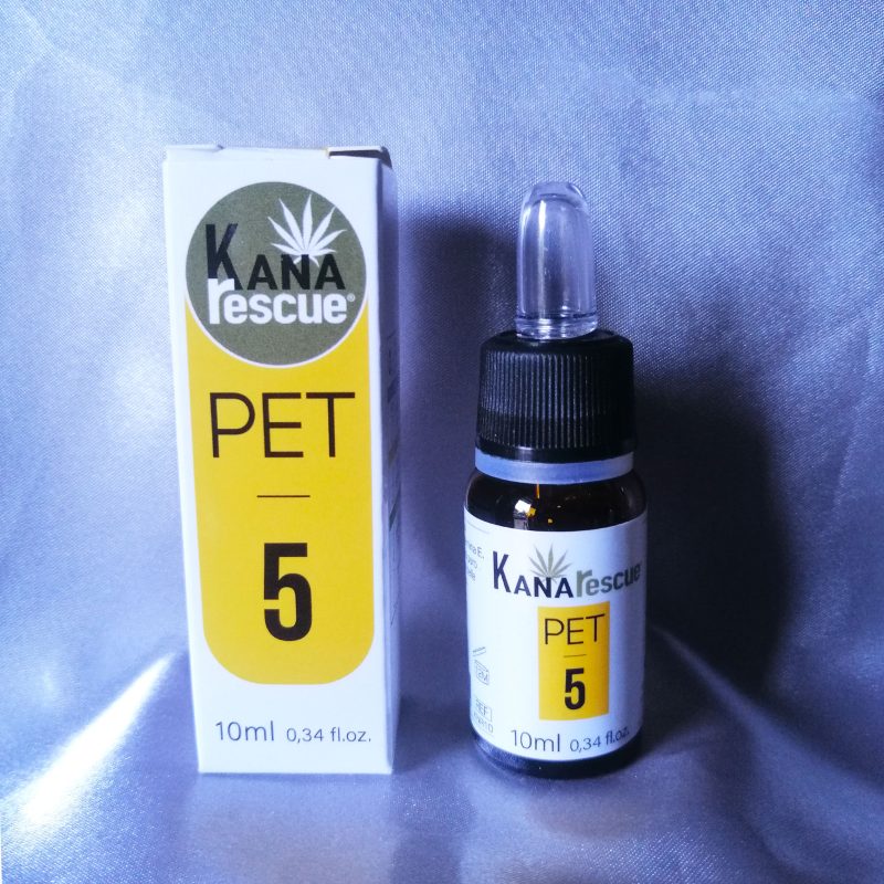 olio di canapa e cbd pet per animali di piccola taglia 5%